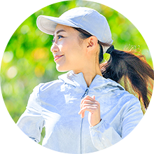 アスリートの方